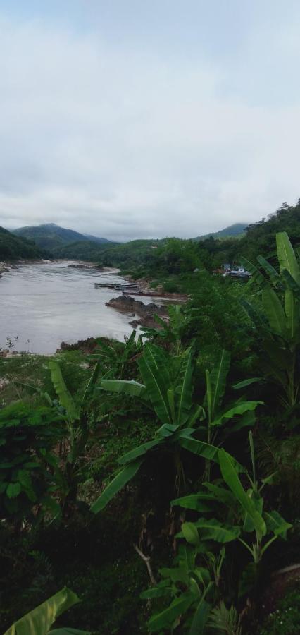 Villa Mekong Guesthouse Muang Pakbèng المظهر الخارجي الصورة