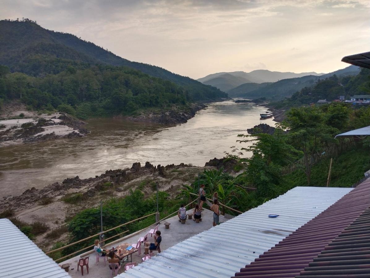 Villa Mekong Guesthouse Muang Pakbèng المظهر الخارجي الصورة