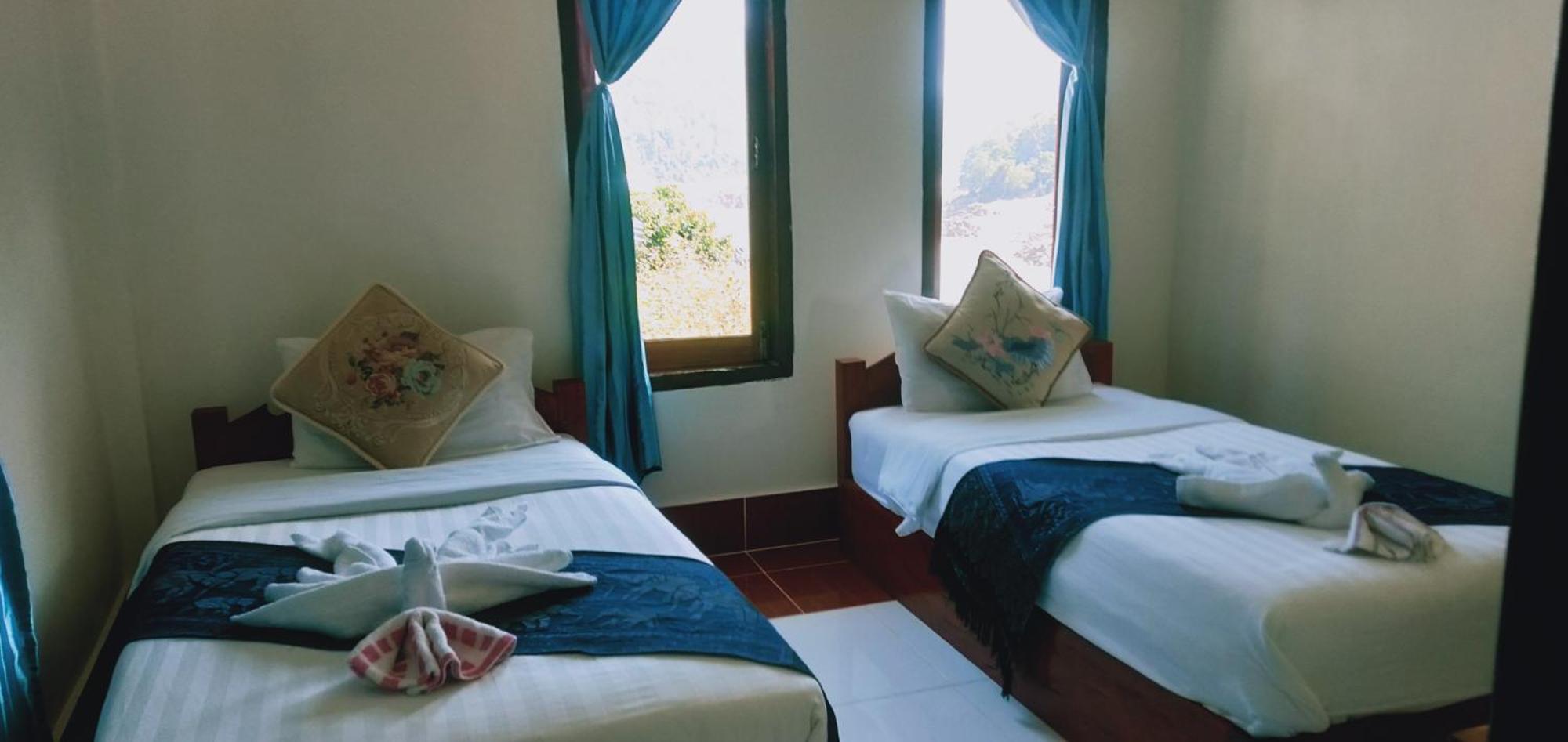 Villa Mekong Guesthouse Muang Pakbèng الغرفة الصورة