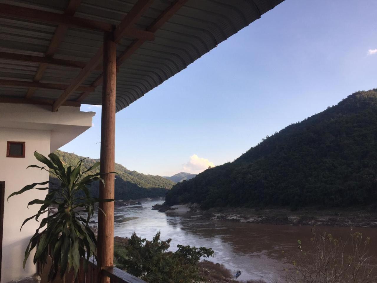 Villa Mekong Guesthouse Muang Pakbèng المظهر الخارجي الصورة