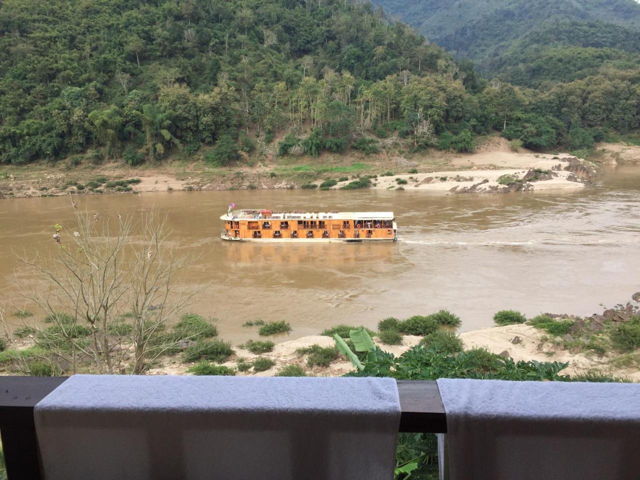 Villa Mekong Guesthouse Muang Pakbèng المظهر الخارجي الصورة